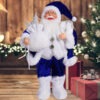 Handcrafted Santa Claus Doll Cute Xmas Decoration for Home & Party, Chic Design