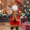 Handcrafted Santa Claus Doll Cute Xmas Decoration for Home & Party, Chic Design