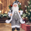 Handcrafted Santa Claus Doll Cute Xmas Decoration for Home & Party, Chic Design