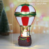 Christmas Mini Resin Figurines - LED Village House Sculpture, Holiday Home Decor