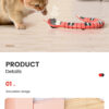 Smart Sensing Electric Snake Toy - USB Cat & Dog Interactive Pet Accessory