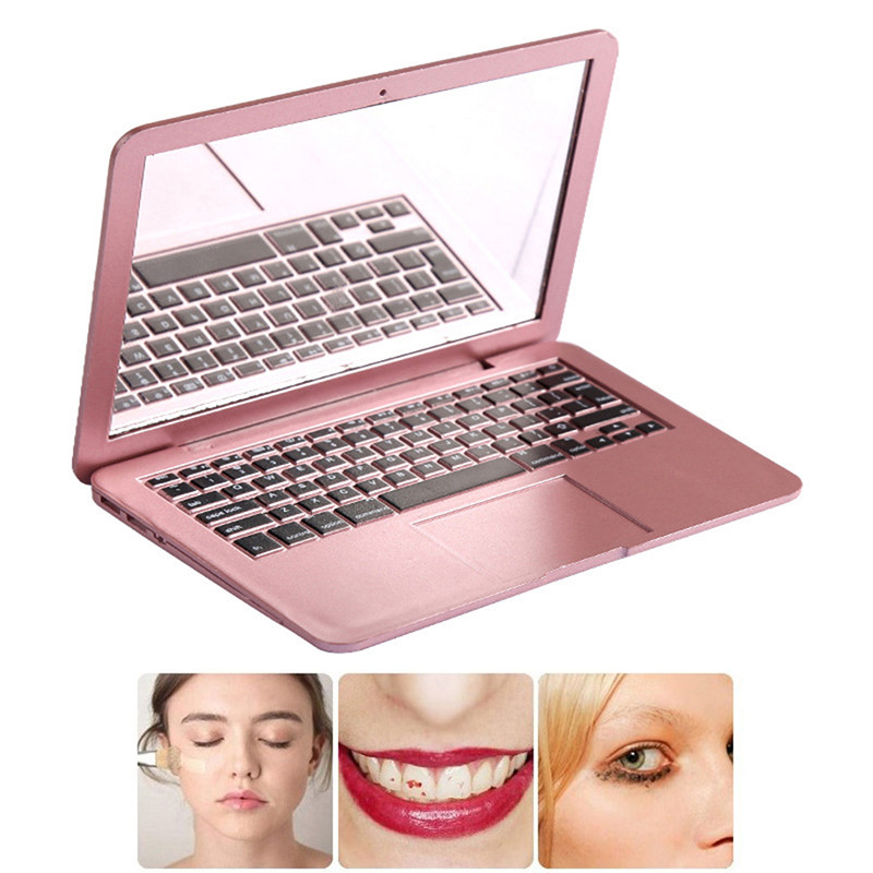 Portable Mini Makeup Mirror MacBook Design High Quality Compact Cosmetic Mirror Portable Mini Makeup Mirror MacBook Design High Quality Compact Cosmetic Mirror