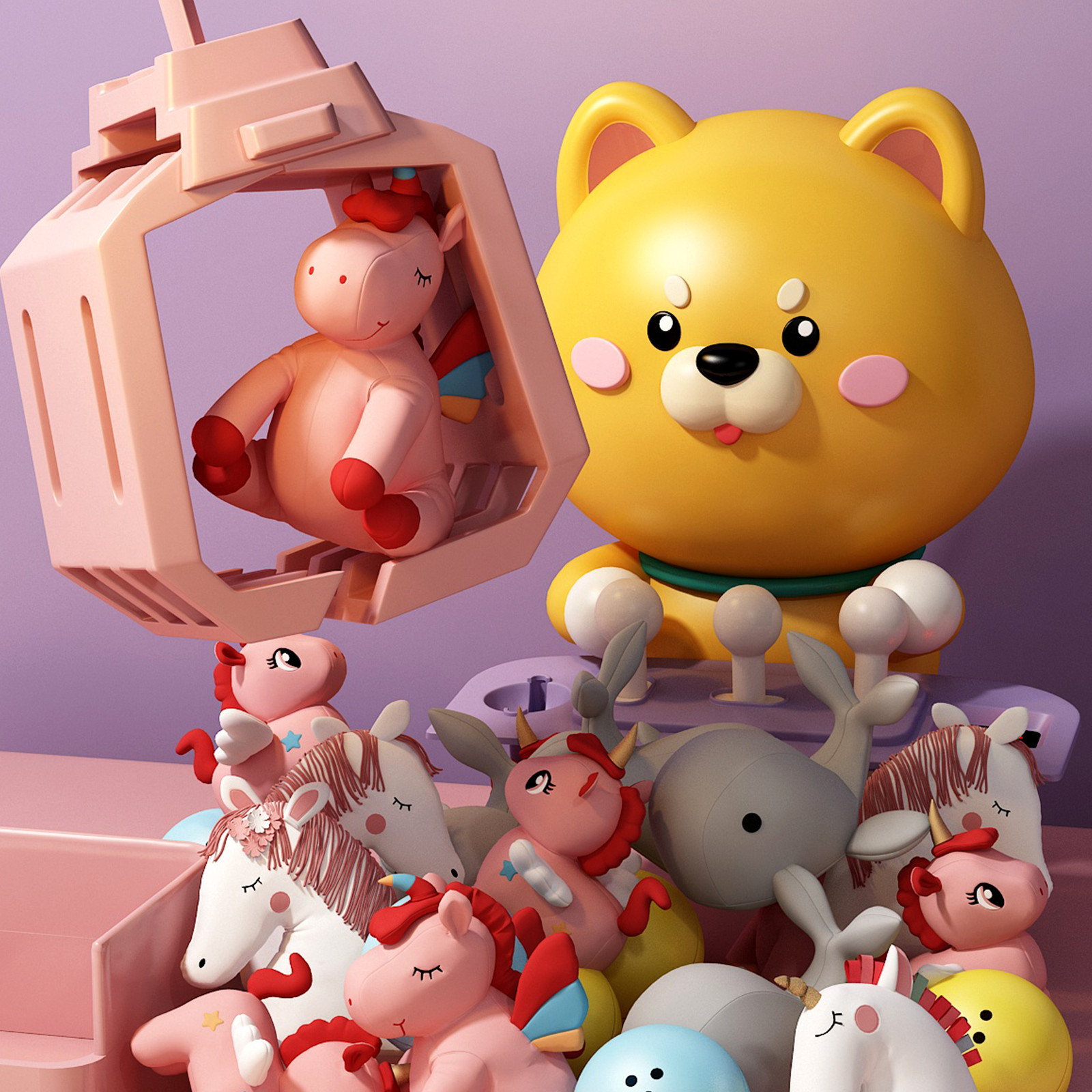 Mini Claw Machine Toy, Kids Gift, Egg Twisting Game, Birthday Present, Multi-use Mini Claw Machine Toy, Kids Gift, Egg Twisting Game, Birthday Present, Multi-use - Image 9