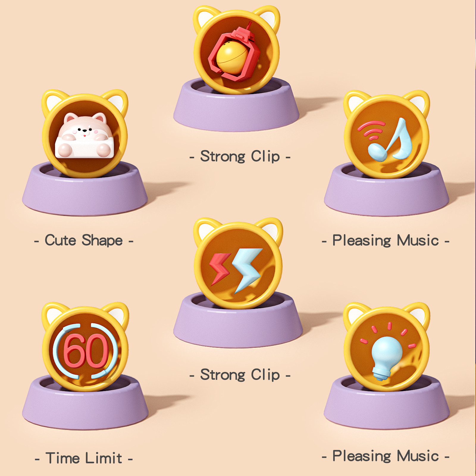 Mini Claw Machine Toy, Kids Gift, Egg Twisting Game, Birthday Present, Multi-use Mini Claw Machine Toy, Kids Gift, Egg Twisting Game, Birthday Present, Multi-use - Image 12