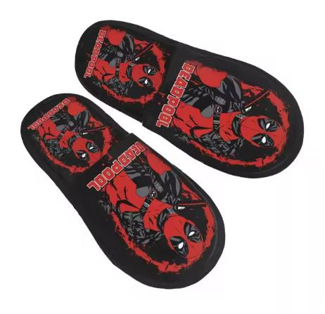 Deadpool Slippers Mules Size M - L, Marvel Gifts Unisex Novelty Gift Deadpool Slippers Mules Size M - L, Marvel Gifts Unisex Novelty Gift - Image 4