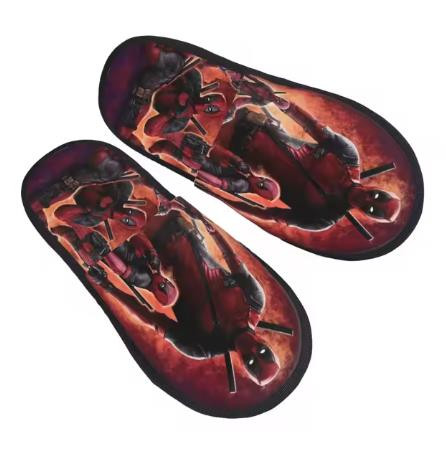 Deadpool Slippers Mules Size M - L, Marvel Gifts Unisex Novelty Gift Deadpool Slippers Mules Size M - L, Marvel Gifts Unisex Novelty Gift - Image 9