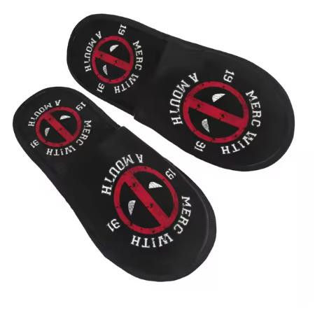 Deadpool Slippers Mules Size M - L, Marvel Gifts Unisex Novelty Gift Deadpool Slippers Mules Size M - L, Marvel Gifts Unisex Novelty Gift - Image 12
