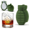 3D Ice Cube Mold Novelty Shape Cream Maker Bar Drinks Whiskey Wine Silicone Tray