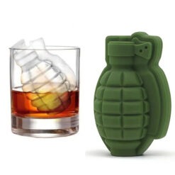 Alternative view of 3D Ice Cube Mold Novelty Shape Cream Maker Bar Drinks Whiskey Wine Silicone Tray