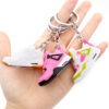 Rainbow Braided Keychain, Mountaineering Chain & Backpack Pendant Accessory [1]