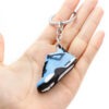 Rainbow Braided Keychain, Mountaineering Chain & Backpack Pendant Accessory [1]