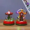 Glowing Music Carousel – Colourful Lights & Elegant Design – Decorative Toy