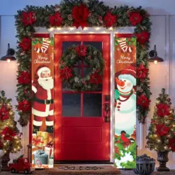 Alternative view of Christmas Door Banner - Festive Decor for Home & New Year
