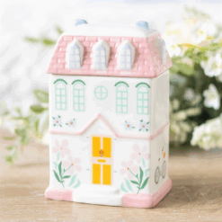 *Pastel House Shaped Ceramic Oil Burner and Wax Warmer(18/36)