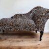 120 × 46 × 57 cm Leopard Mini Chaise Longue