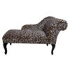 120 × 46 × 57 cm Leopard Mini Chaise Longue