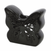 Black Cut-Out Butterfly Oil Burner