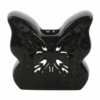 Black Cut-Out Butterfly Oil Burner