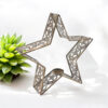 37cm Metal Candle Holder – Modern Decorative Design, Sturdy Construction