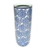 18" Umbrella Stand – Blue Flowers