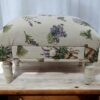 Lavender Fabric Footstool with Drawer