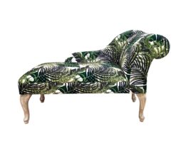 120 × 46 × 57 cm Palm Leaf Mini Chaise Longue