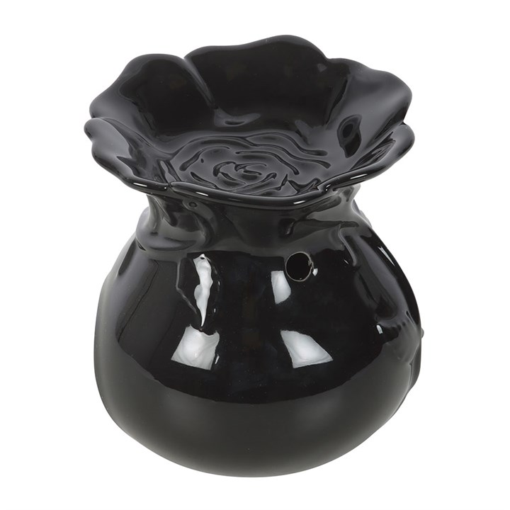 Black Rose Oil Burner Black Rose Oil Burner - Image 3
