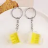 Mini Beer Mug Keychain – Acrylic Drink Key Ring Accessory (1–10 pcs)