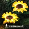 LED Solar Sunflower Lights – Waterproof Garden Flower Lamps for Outdoor Decoration