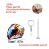 Motorcycle Helmet Keychain – 2D Mini Helmet Key Ring Gift Accessory