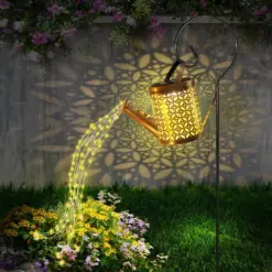 Solar Watering Can Garden Light – Waterproof Hanging Lantern for Yard & Patio