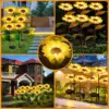 LED Solar Sunflower Lights – Waterproof Garden Flower Lamps for Outdoor Decoration