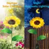 LED Solar Sunflower Lights – Waterproof Garden Flower Lamps for Outdoor Decoration