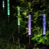 Solar Bubble Bar Garden Lights – Colour-Changing Outdoor Landscape Lamps Solar Bubble Bar Garden Lights – Colour-Changing Outdoor Landscape Lamps