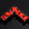 7-Piece Crystal Ring Set – Large Rhinestone Open Rings for Women, Ladies & Girls