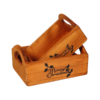 Set of 2 Wooden Crates – Rustic Storage Boxes for Home Décor & Organisation