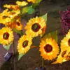 LED Solar Sunflower Lights – Waterproof Garden Flower Lamps for Outdoor Decoration