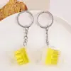 Mini Beer Mug Keychain – Acrylic Drink Key Ring Accessory (1–10 pcs)