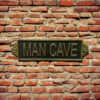 Man Cave Metal Sign – Fun Home Décor Plaque