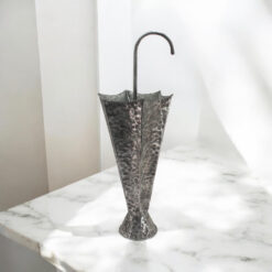 Alternative view of 82 cm Metal Umbrella Stand – Decorative Hallway & Entryway Storage