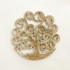 30 cm Hand-Carved Wooden Tree of Life Wall Art
