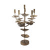 57cm Gold Metal Candle Holder – Large Luxury Decorative Candle Stand