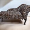 120 × 46 × 57 cm Leopard Mini Chaise Longue