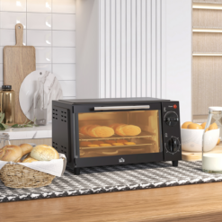 Alternative view of Mini Oven, 9L Countertop Electric Grill, Toaster Oven 750W