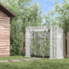 Walk-In Garden Greenhouse 200 x 76 x 168 cm