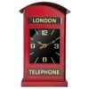 30 cm Telephone Box Table Clock