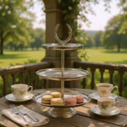 56 cm Three-Tier Cake Stand – Decorative Serving Display for Parties & Events