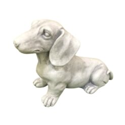 36×17×26 cm Sitting Dog – Realistic Decorative Dog Ornament