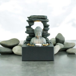 24CM Buddha Indoor Water Fountain