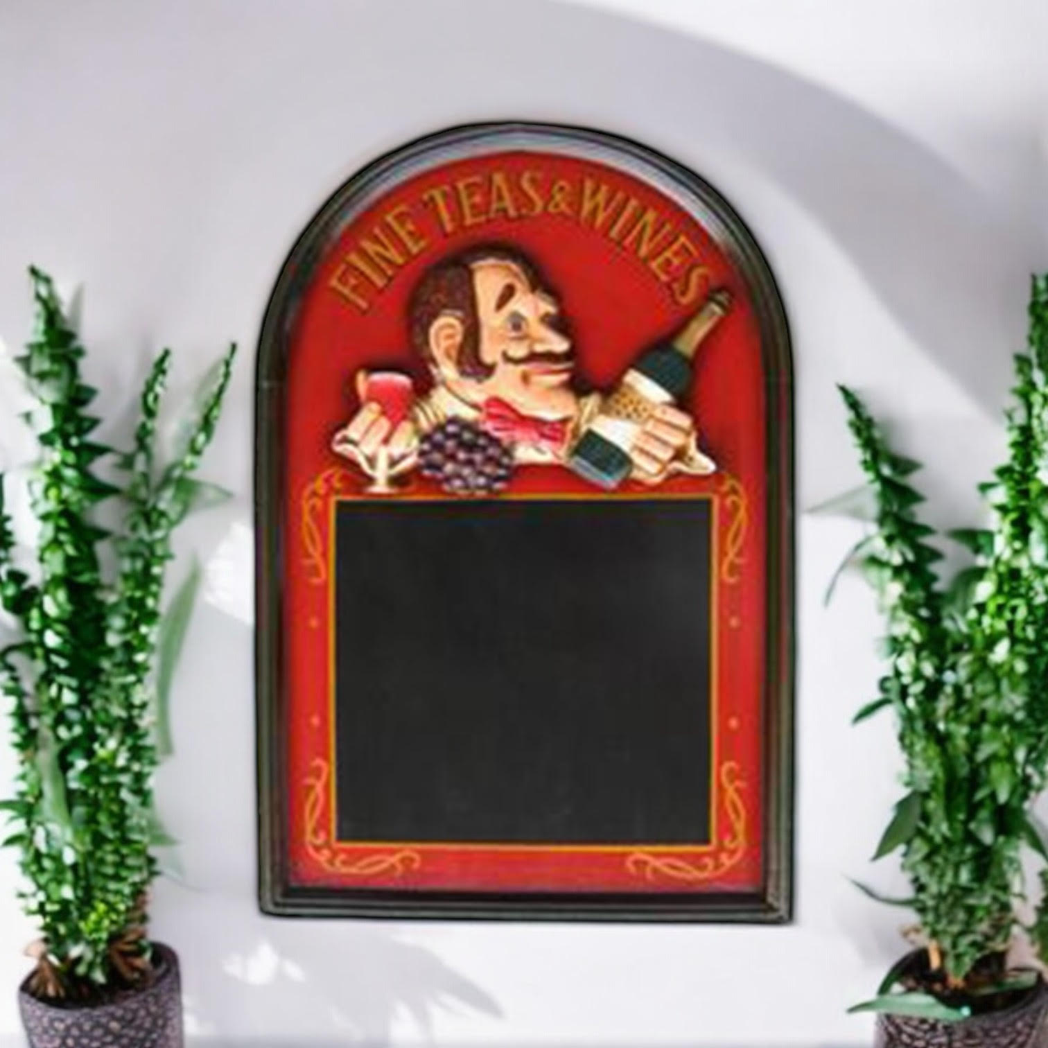 60×40 cm Wine Waiter Black Menu Board 60×40 cm Wine Waiter Black Menu Board - Image 2